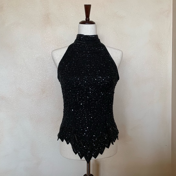 Vintage beaded top - Picture 1 of 5
